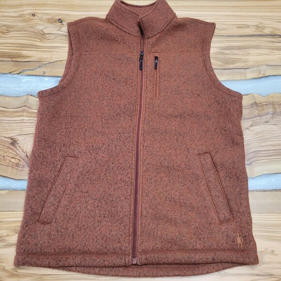 Smartwool Other - SmartWool Vest Mens Large Wool Rust Color